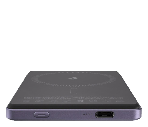 Adam Elements Gravity C5 Magnetic Wireless (Ultra Slim) 5000mAh fioletowy - 1238455 - zdjęcie 5